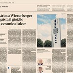 L'AUSTRIACA WIENERBERGER CONQUISTA IL GIOIELLO DELLA CERAMICA ITALCER